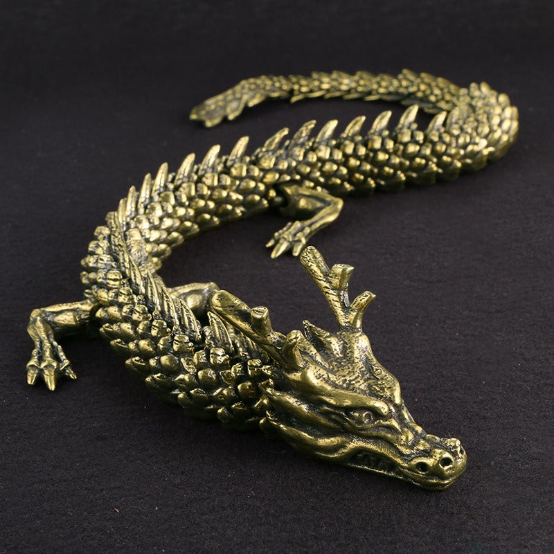 This stunning Antique Zodiac Collectable Dragon is crafted with intricate detail and care. Its unique design presents one of the most valuable collectables for any lover of Chinese dragons and zodiac signs. A truly inspiring piece!