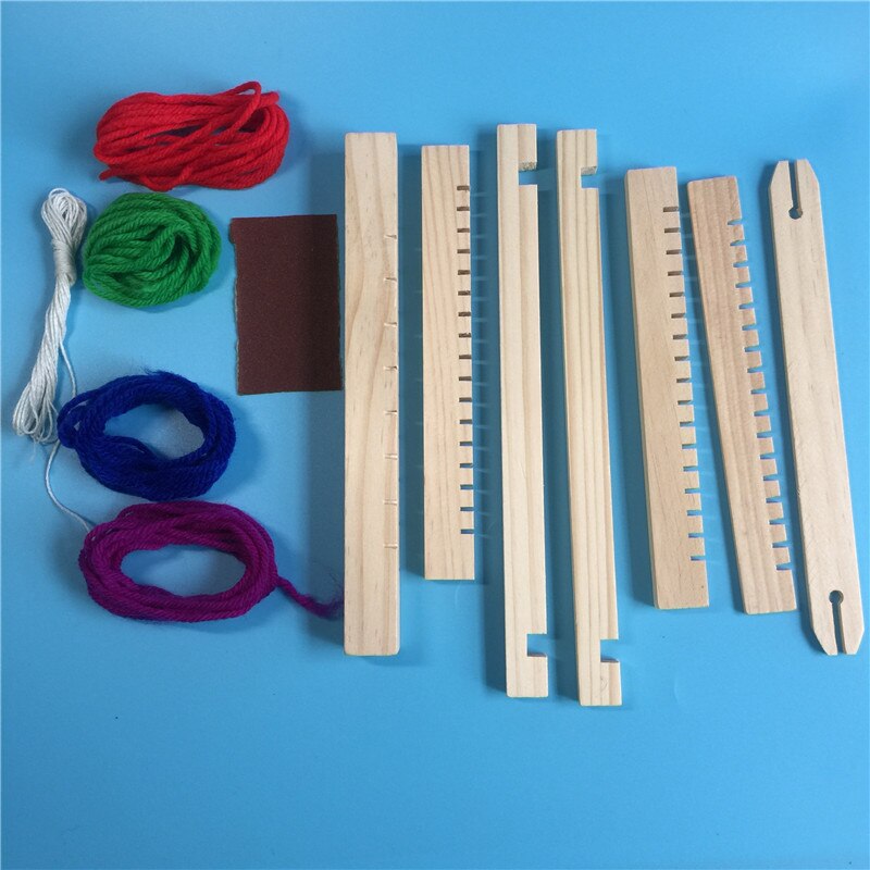 craft of weaving with this engaging wooden loom. Designed with young learners in mind, this DIY kit encourages creativity, patience, and fine motor skill development through hands-on play.