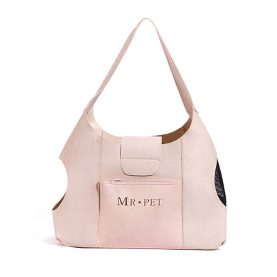 Bring your furry friend along for the ride with this comfortable, lightweight pet bag. The large size and adjustable shoulder strap make it easy to carry, making traveling with your pet a breeze.