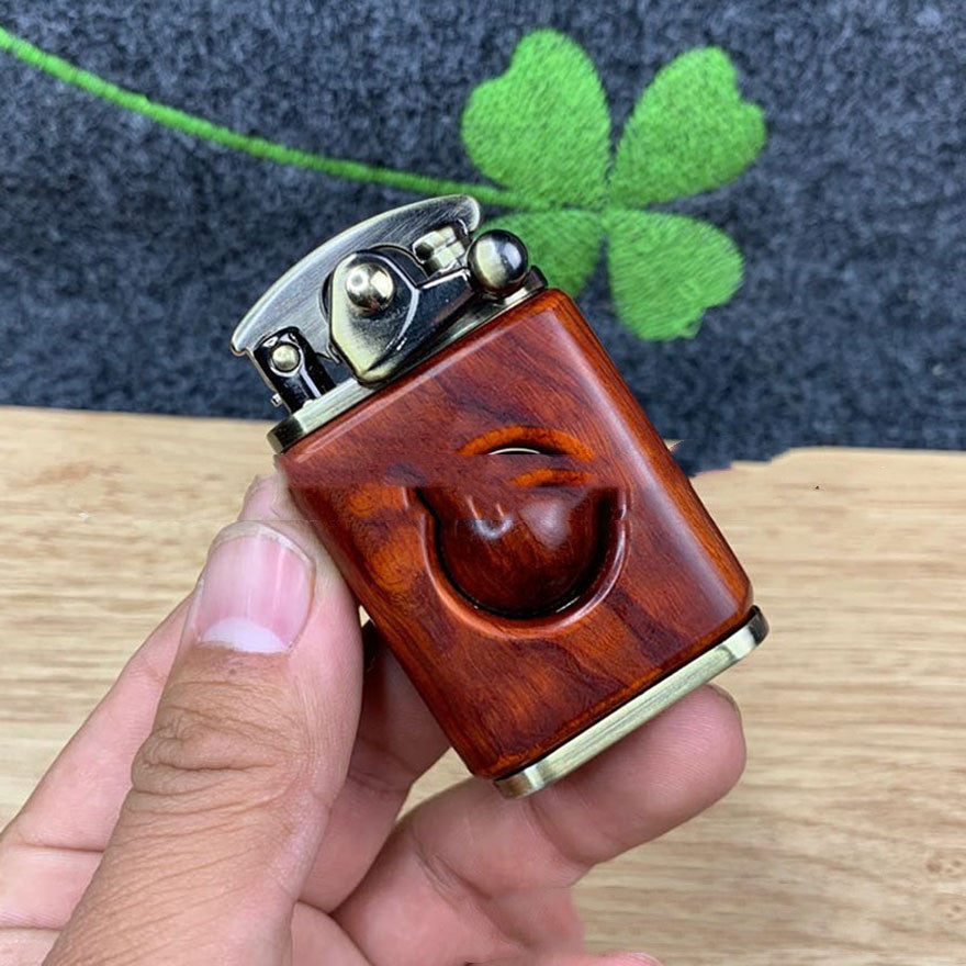 The Zorro Rotating Bead Kerosene Lighter is an easy-to-use, reliable lighter. It features a rotating bead design with a built-in ignition system, allowing you to easily ignite the flame. Its lightweight design ensures easy portability and convenience.