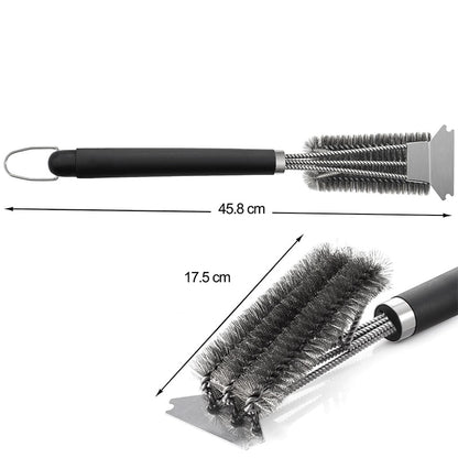 Stainless Steel BBQ Grill Cleaning Tool