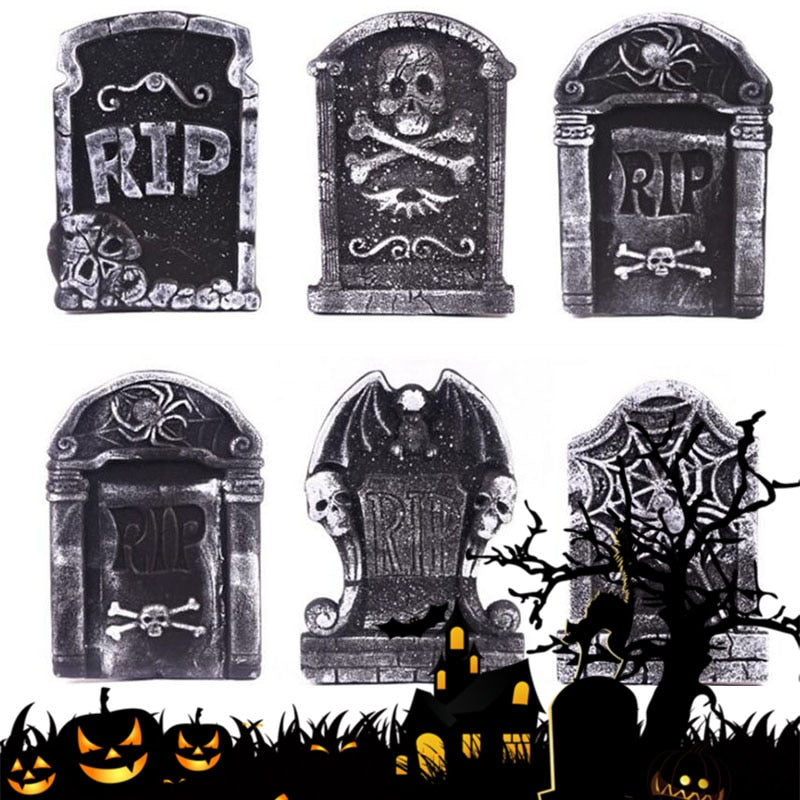 Halloween Foam Tombstone Yard Decoration