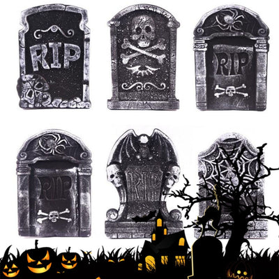 Halloween Foam Tombstone Yard Decoration