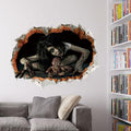 Make your Halloween decorations unforgettable with these Large Halloween Creepy 3D Bloody Broken Girl Stickers. Featuring a chilling, realistic design, they add spine-tingling depth and gore to any surface.