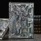 Retro Embossed Metal 3-D Dragon Notebook is the perfect accessory for those who desire a luxurious writing companion. Crafted with intricate embossed metal, this notebook will add an exclusive touch to your stationery collection. Capture your thoughts and ideas in style with this exquisite dragon notebook.
