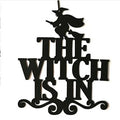Welcome guests with a spooky touch using the Halloween The Witch Is In Hanging Door Sign. This charming sign instantly adds festive Halloween spirit to any doorway, letting everyone know the witch is home. Easy to hang and durable,
