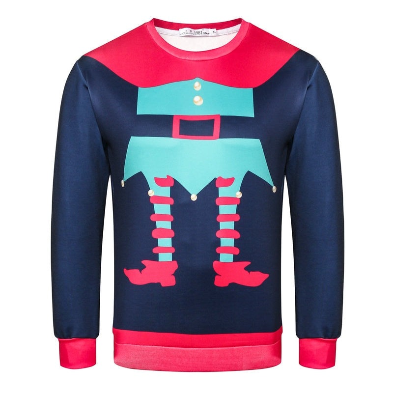 Stay cozy this winter in these delightful 3D Christmas patterned pullover sweaters! Boasting a festive look and feel, these festive sweaters will make your celebrations even more merry and bright. Plus, with their snug fit and ultra-comfy fabric, you'll be making the winter season magical and warm in no time!