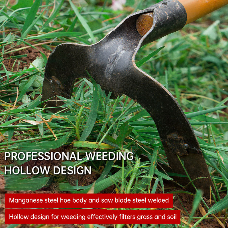 Transform your gardening experience with our Professional Steel Blade Weeding Hoe! Designed for efficiency and durability, this hoe makes weeding a breeze. Its sturdy steel blade easily cuts through tough soil and weeds, saving you time and energy. Say goodbye to backbreaking weeding and hello to a beautifully manicured garden!