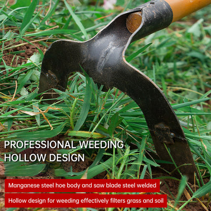 Transform your gardening experience with our Professional Steel Blade Weeding Hoe! Designed for efficiency and durability, this hoe makes weeding a breeze. Its sturdy steel blade easily cuts through tough soil and weeds, saving you time and energy. Say goodbye to backbreaking weeding and hello to a beautifully manicured garden!