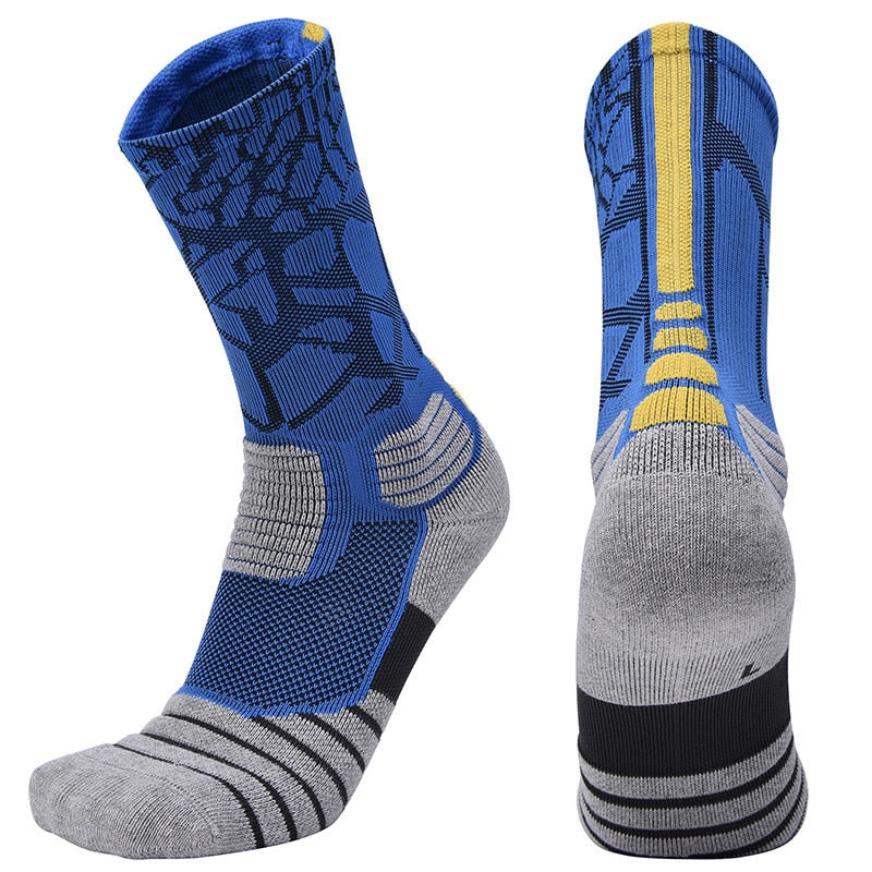 Experience the ultimate in comfort and performance with our High Quality Elite Sports Men's Sized Compression Socks! Designed for athletes, these socks provide targeted compression to increase blood flow and reduce muscle fatigue, allowing you to perform at your best. 