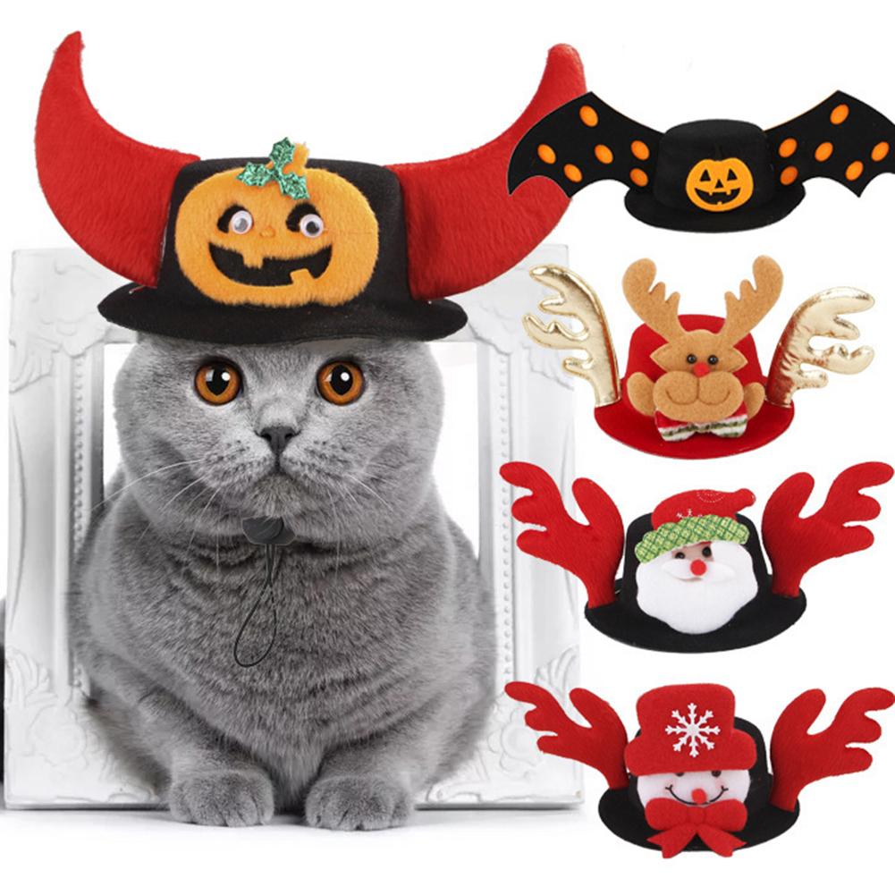 Cute Holiday Pet Dog Cat Hat