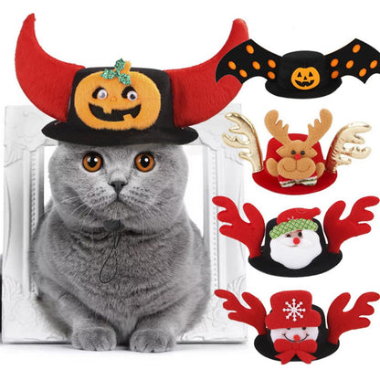 Cute Holiday Pet Dog Cat Hat