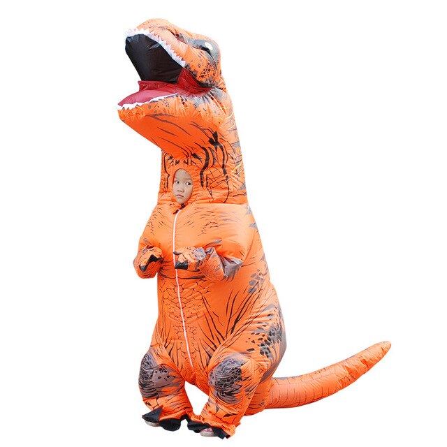 Inflatable Tyrannosaurus Rex Dinosaur Halloween Costume
