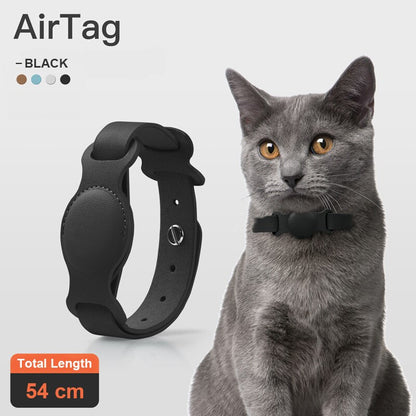 Keep track of your furry friend with our Leather Adjustable Dog Collar specifically designed for Apple Airtag. Made from high-quality leather, this collar is both stylish and durable. Easily adjust the size for the perfect fit and never lose track of your beloved pet again.