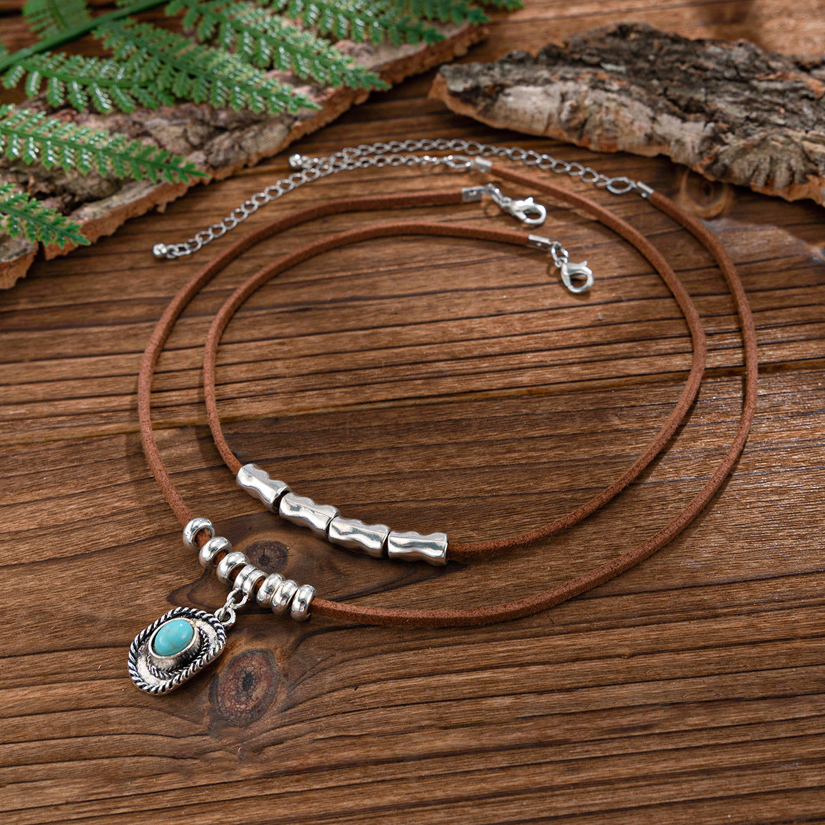 Elevate your style with our Simply Beautiful Turquoise Necklace Set. Crafted from premium materials, this set exudes elegance and sophistication. The stunning turquoise stone adds a pop of color to any outfit, making it the perfect addition to your jewelry collection. 