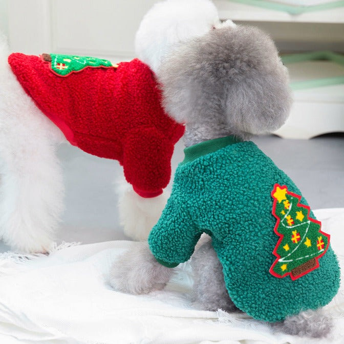 Bring on the holiday cheer with these fun, festive, and cozy Warm Christmas Dog Sweaters! Keep your pup feeling warm and looking cool this season in a holiday sweater that's as comfy as it is charming. They're the perfect accessory for your fur-baby's holiday season!