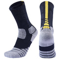 Experience the ultimate in comfort and performance with our High Quality Elite Sports Men's Sized Compression Socks! Designed for athletes, these socks provide targeted compression to increase blood flow and reduce muscle fatigue, allowing you to perform at your best. 