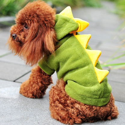 Dinosaur Shaped Halloween Costume for Dogs
