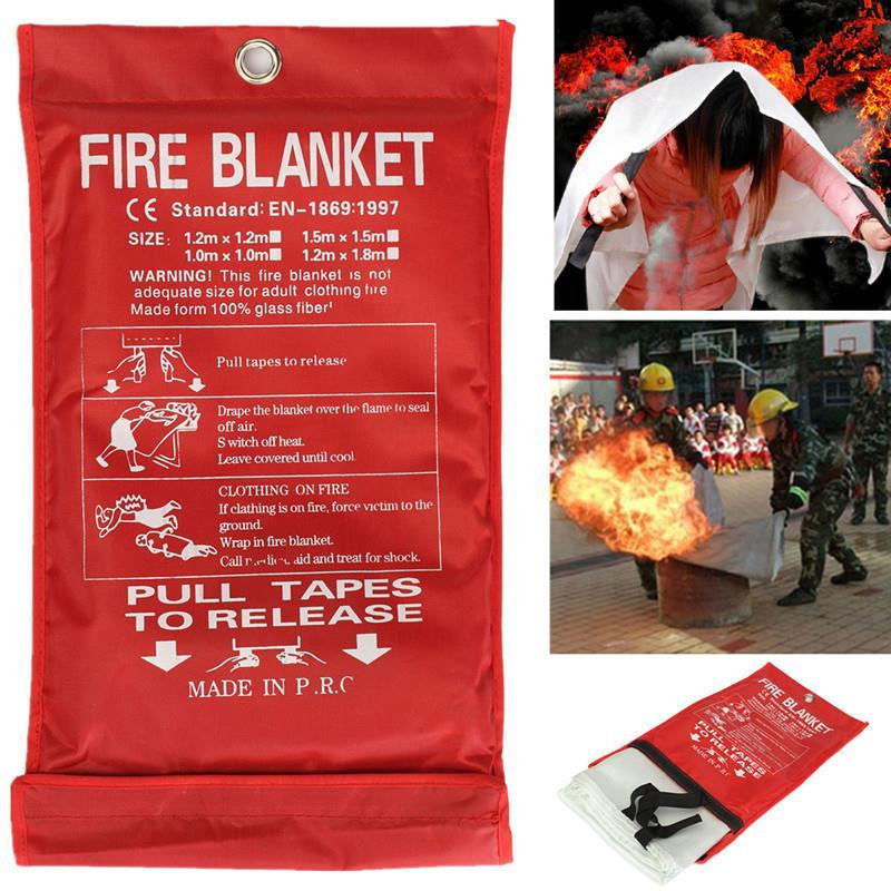 Emergency Fire Retardent Fiberglass Blanket