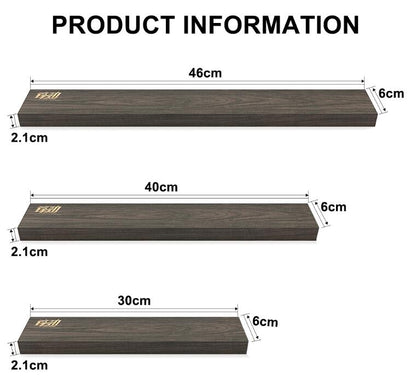 Keep your kitchen organized and your knives within arm's reach with this powerful magnetic wall mount knife strip. Engineered with industrial-strength magnets, it securely holds knives of various sizes while protecting blade edges from damage.