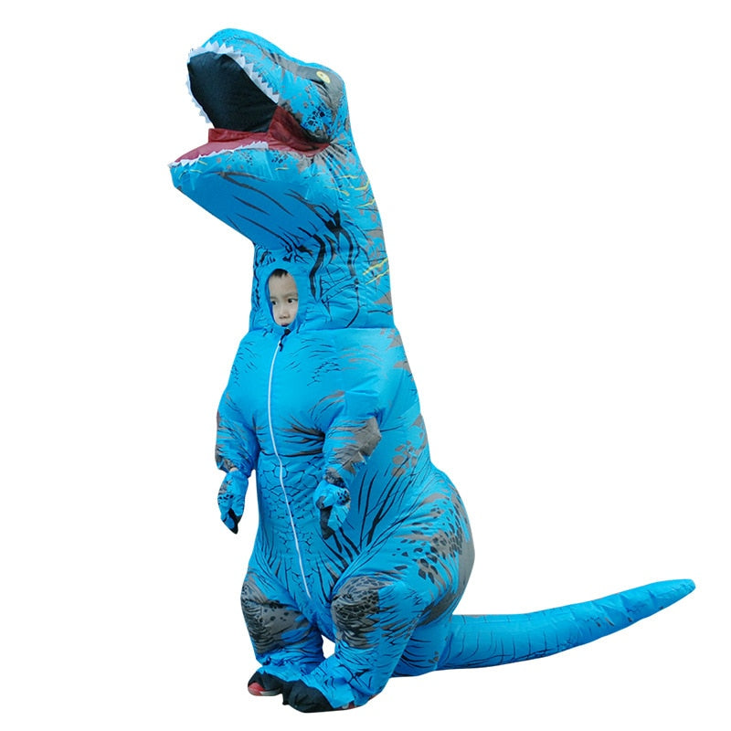 Inflatable Tyrannosaurus Rex Dinosaur Halloween Costume