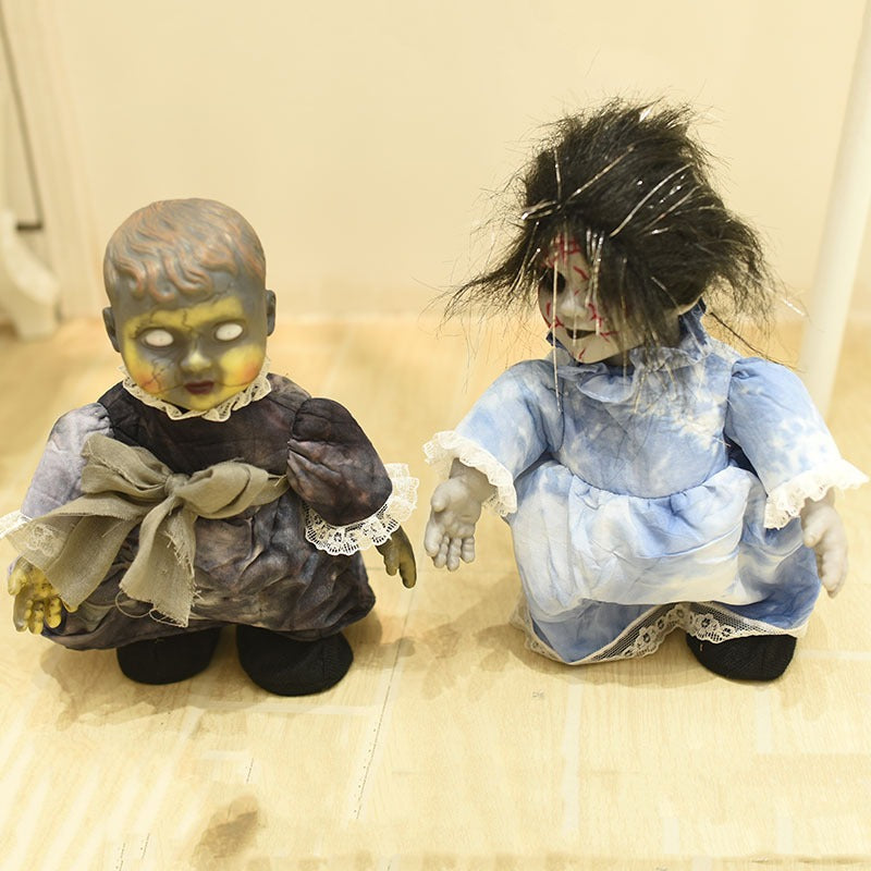 Show off your spooky spirit this Halloween with Creepy Walking Halloween Dolls. These creepy doll are sure to delight any Halloween enthusiast, with their life-like movements and gory details. 
