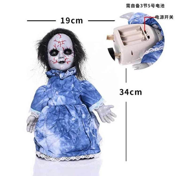 Show off your spooky spirit this Halloween with Creepy Walking Halloween Dolls. These creepy doll are sure to delight any Halloween enthusiast, with their life-like movements and gory details. 