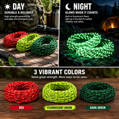 50 Feet 2.5mm Reflective Paracord