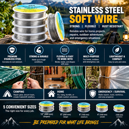 Sturdy Stainless Steel Utility Wire