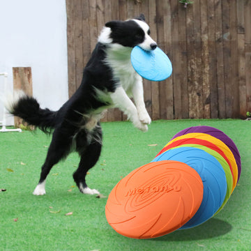 Bite Resistant Floating Dog Training Frisbee