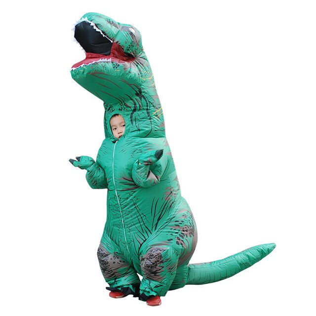 Inflatable Tyrannosaurus Rex Dinosaur Halloween Costume