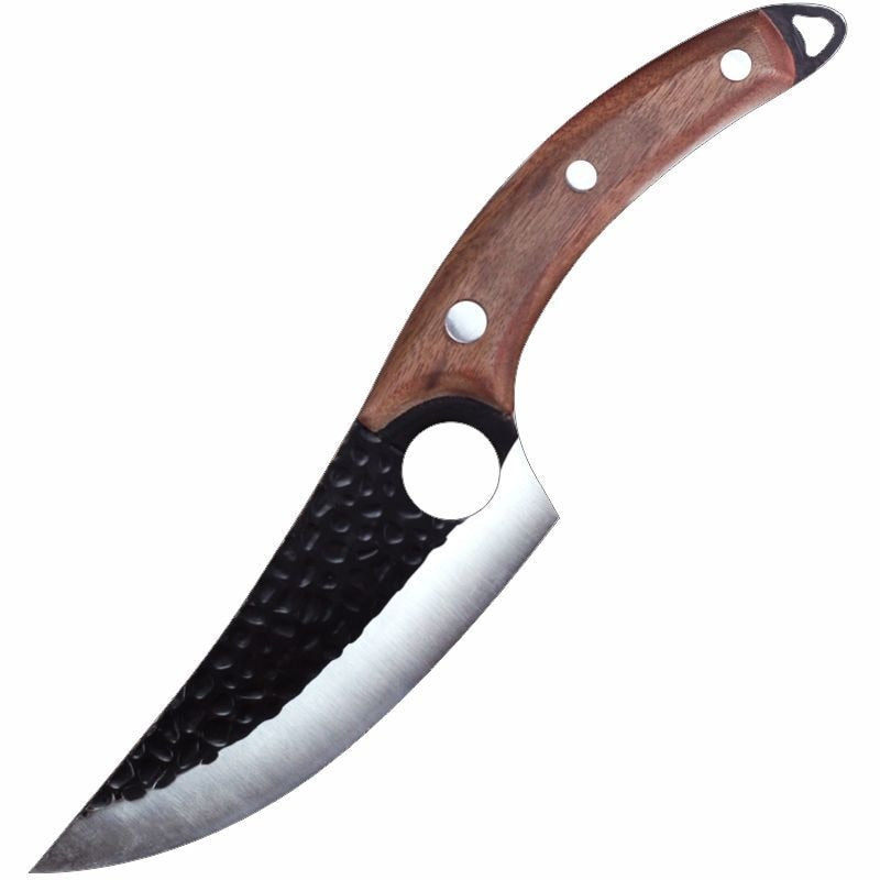 High Clad Steel Forged Serbian Butcher Knife
