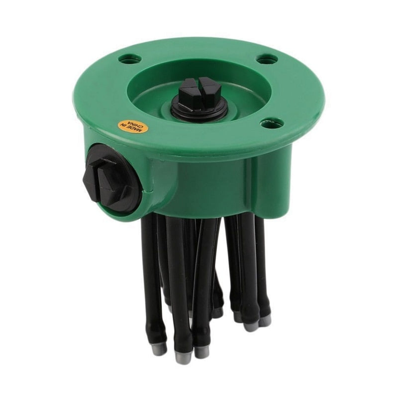 watering your lawn easier with the Noodle Head Flexible Water Sprinkler! Its flexible design contours to any terrain, ensuring consistent coverage of your lawn and garden. 