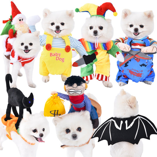 Transform your furry friend into the ultimate Halloween fright with these daring Spooky Pet Halloween Costumes. Designed to turn heads and spark spooky fun, each costume is crafted for comfort and bold style. 