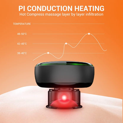 Experience the healing benefits of cupping therapy with our Red Light Smart Cupping Therapy Set. Using red light technology and traditional cupping techniques, this set promotes circulation, relieves muscle tension, and detoxifies the body. Improve your overall wellbeing with this innovative and effective therapy set.