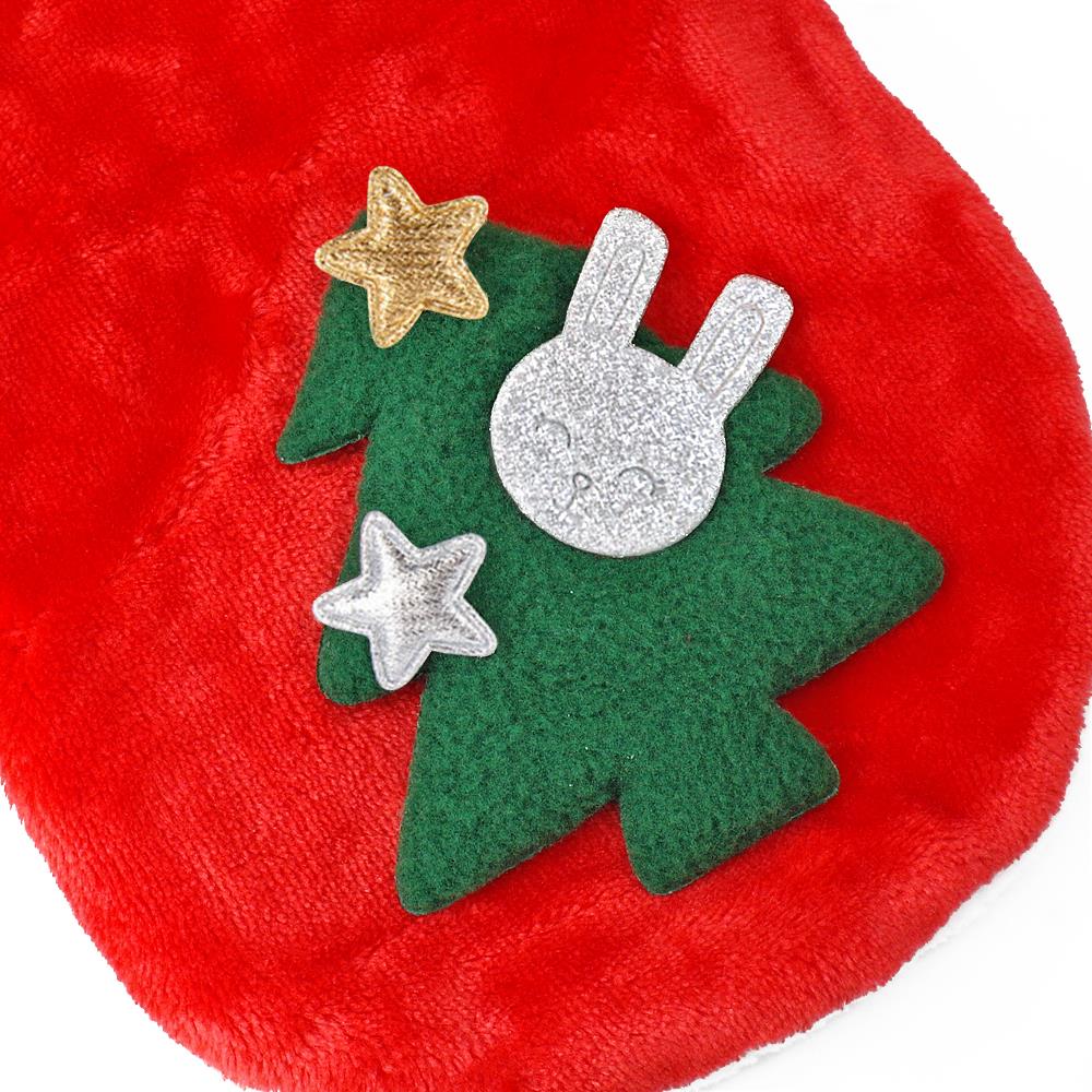 Christmas Red Cat & Dog Coat With Reindeer Antlers