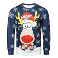 Stay cozy this winter in these delightful 3D Christmas patterned pullover sweaters! Boasting a festive look and feel, these festive sweaters will make your celebrations even more merry and bright. Plus, with their snug fit and ultra-comfy fabric, you'll be making the winter season magical and warm in no time!