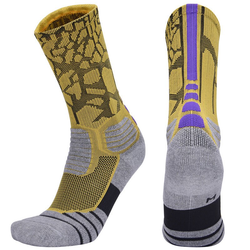 Experience the ultimate in comfort and performance with our High Quality Elite Sports Men's Sized Compression Socks! Designed for athletes, these socks provide targeted compression to increase blood flow and reduce muscle fatigue, allowing you to perform at your best. 