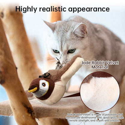 Touch Activated Rechargeable Interactive Indoor Cat Toys