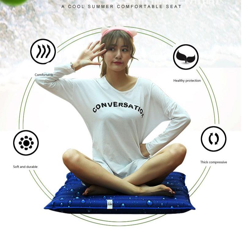 Experience the ultimate comfort and relief with our Soft Water Cooling Seat Cushion! The innovative water cooling technology will keep you cool and relaxed, making long drives or work hours a breeze. 