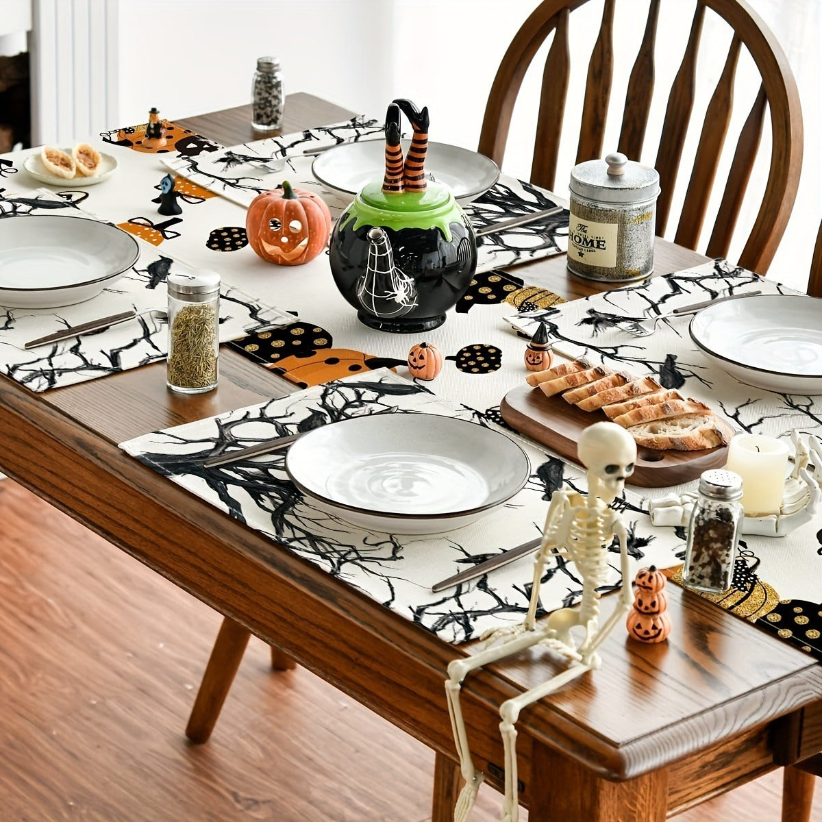 Halloween Black Crow Insulated Placemat