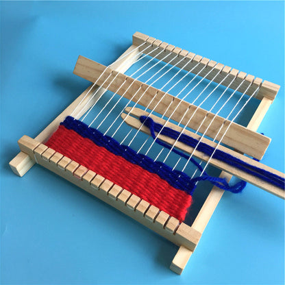 craft of weaving with this engaging wooden loom. Designed with young learners in mind, this DIY kit encourages creativity, patience, and fine motor skill development through hands-on play.