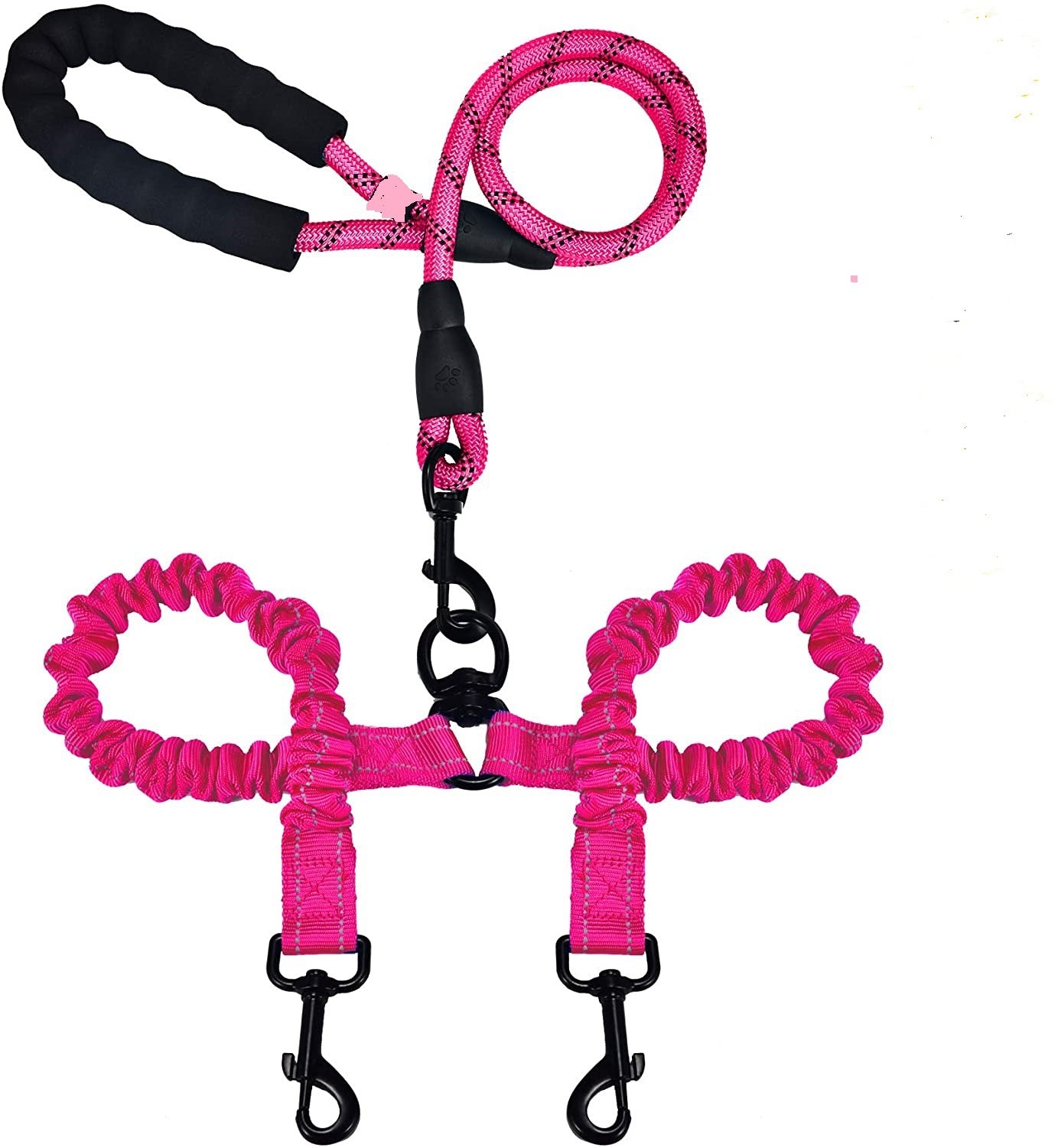The Explosion-Proof Double-Headed Luminous Pet Leash offers enhanced safety for pet owners who walk multiple pets simultaneously. Engineered with explosion-proof materials, this durable leash ensures maximum strength and reliability.