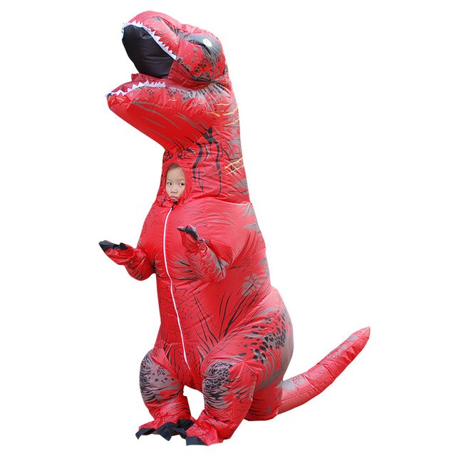 Inflatable Tyrannosaurus Rex Dinosaur Halloween Costume