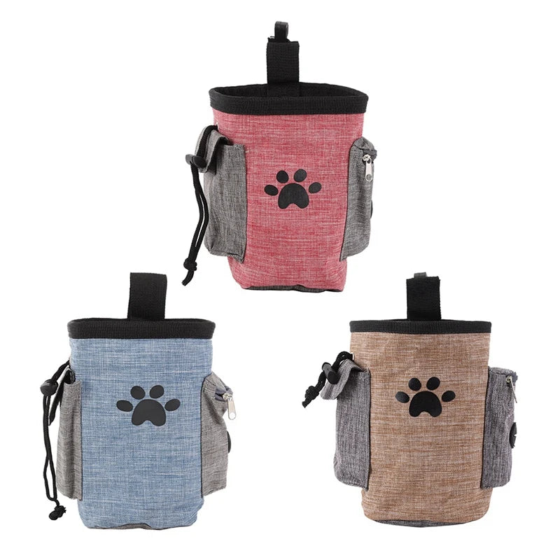 Keep your dog training sessions organized and convenient with our Portable Dog Training Treat &amp; Poop Bag Satchel! This all-in-one satchel holds your dog's treats and poop bags, making it perfect for on-the-go training. Say goodbye to messy pockets and enjoy seamless training with our satchel.