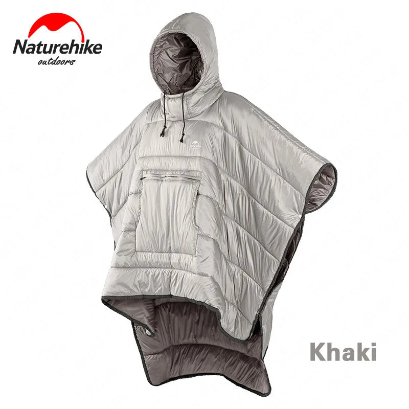 Stay warm and dry on your next adventure with our Sleeping Bag Waterproof Warm Travel Poncho! This versatile poncho not only provides waterproof protection, but also converts into a cozy sleeping bag for a comfortable night's sleep. 