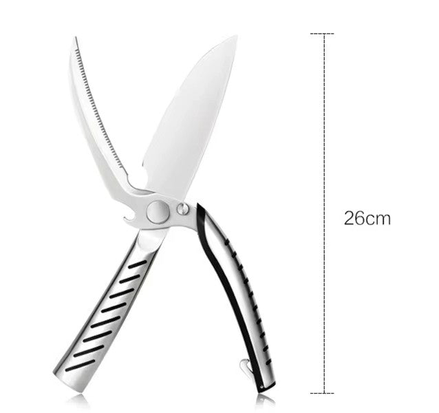 Heavy Duty Multi-Function Stainless Steel Chef Scissors