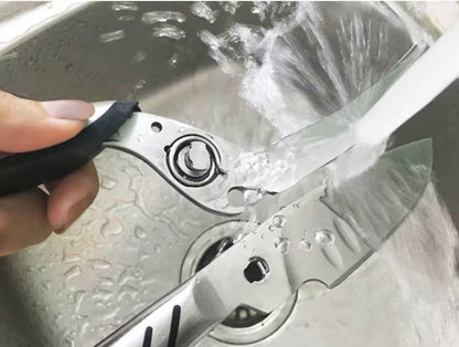 Heavy Duty Multi-Function Stainless Steel Chef Scissors