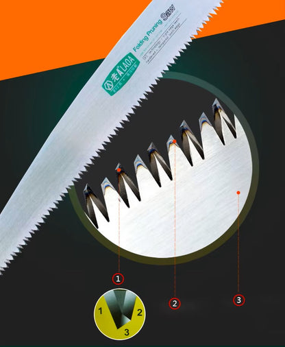 Foldable Portable 10 Inch Hand Saw