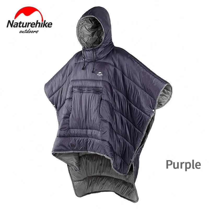 Stay warm and dry on your next adventure with our Sleeping Bag Waterproof Warm Travel Poncho! This versatile poncho not only provides waterproof protection, but also converts into a cozy sleeping bag for a comfortable night's sleep. 